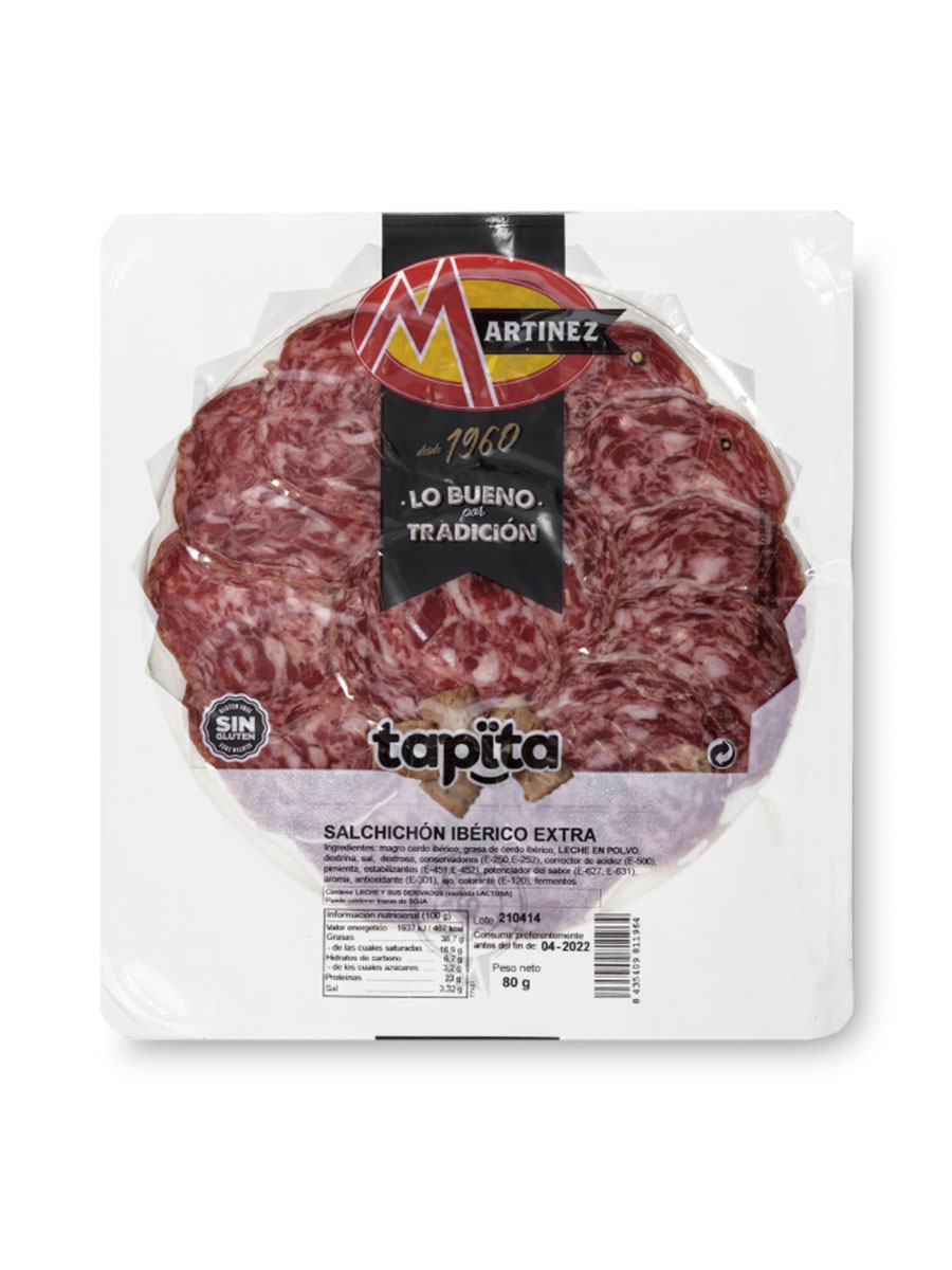 Salchichón Ibérico Extra 80Gr